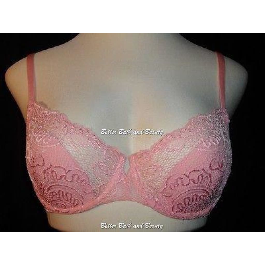 Buy Your Game Victoria's Secret Very Sexy Push Up without Padding Underwire  Bra 34D Pink online now